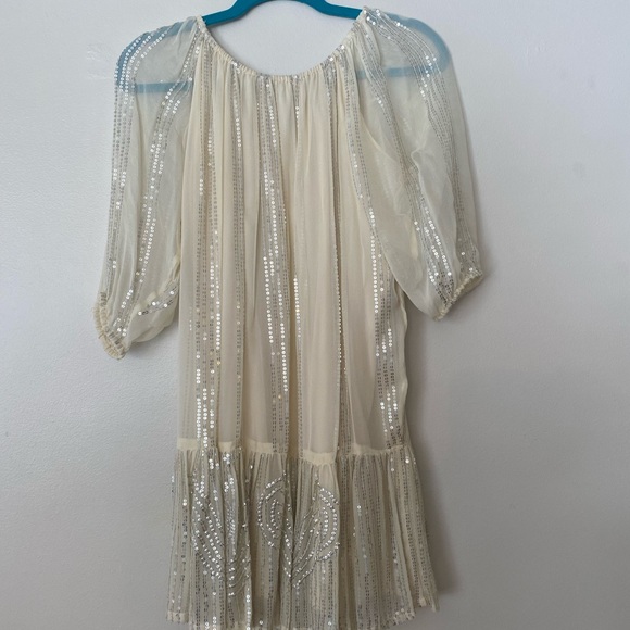 Anthropologie/Carolina K sequin sands swing dress - Picture 4 of 5